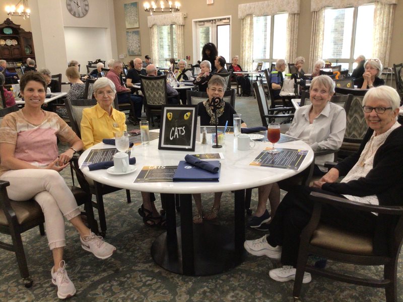 Ariel Pointe of Sachse | Residents enjoying Cats, the musical themed event