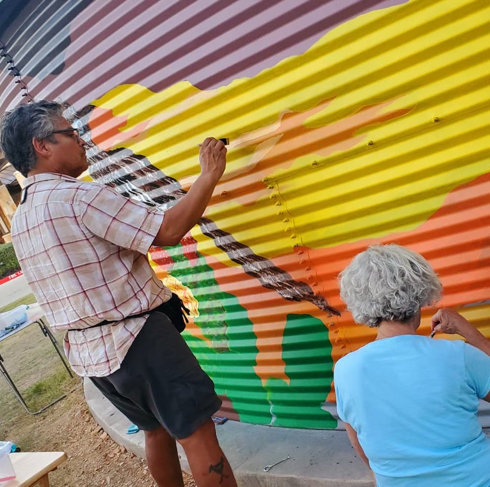 Alexis Point of Wimberley | Mural