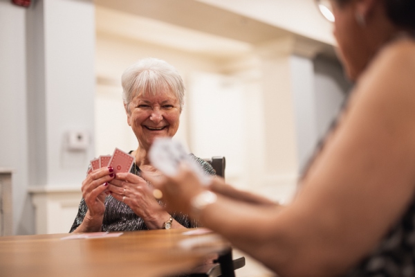 Civitas Senior Living | Seniors playing cards