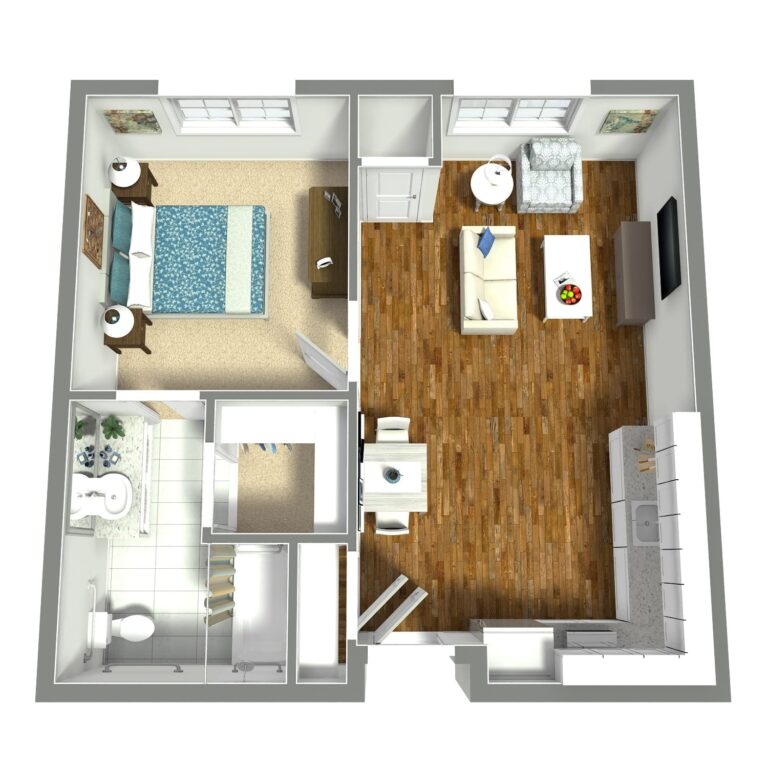Alexis Pointe of Wimberley | Assisted Living One Bedroom Deluxe