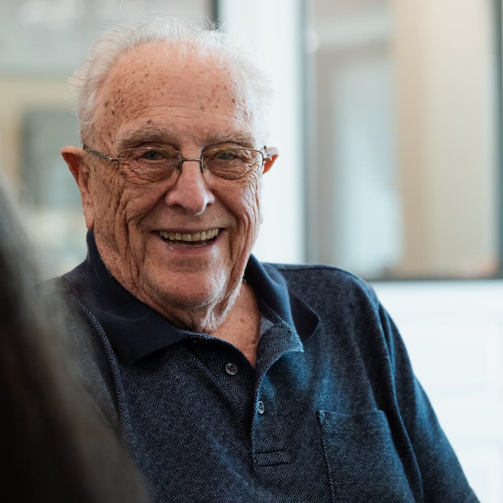 Arabella of Athens | Senior man smiling