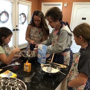 Arabella of Athens | Janet cooking with her family during her Miracle Moment
