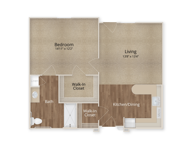 Arabella of Longview | One bedroom, assisted living