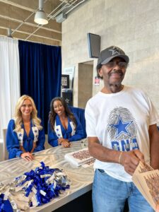 Arabella of Longview | Resident at the cowboys game