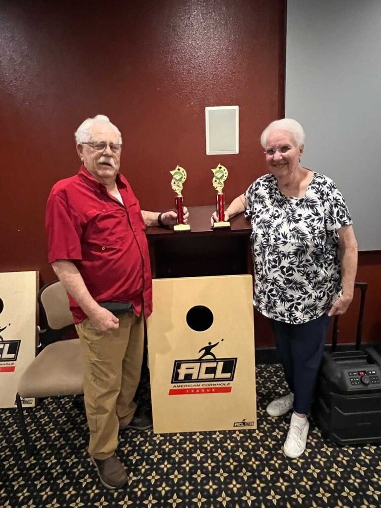 Arabella of Longview | Residents Compete in Cornhole