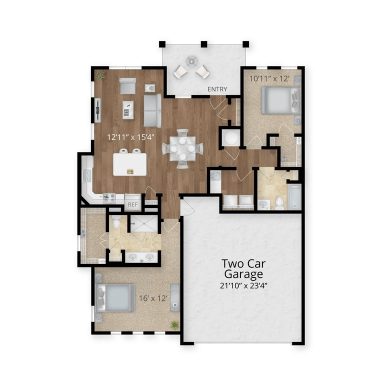 Arabella of Red Oak | Two bedroom, Independent living
