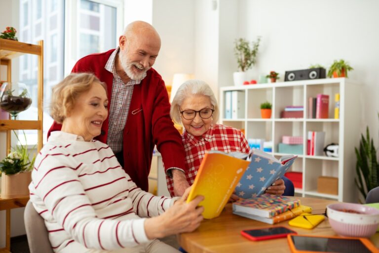 Arabella of Red Oak | Happy senior man and woman working in a garden