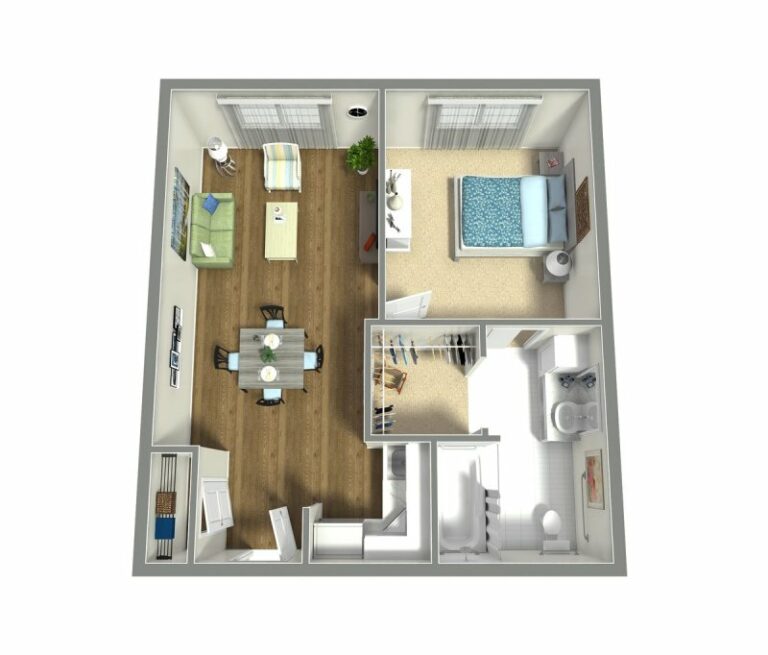 Arabella of Red Oak | One Bedroom
