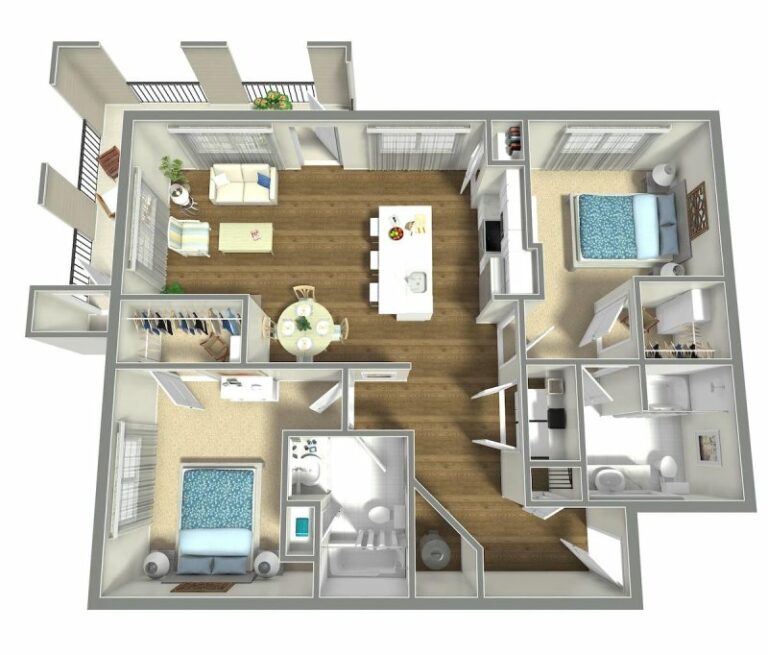 Arabella of Red Oak | Two Bedroom Deluxe