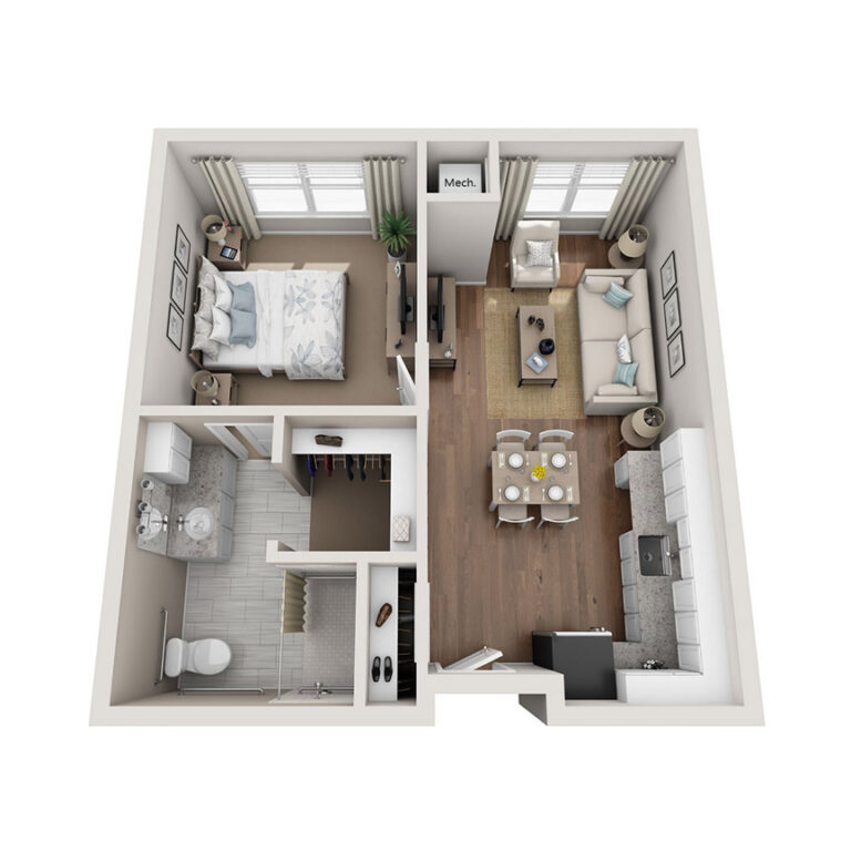 Ariel Pointe of Sachse | Assisted Living One Bedroom