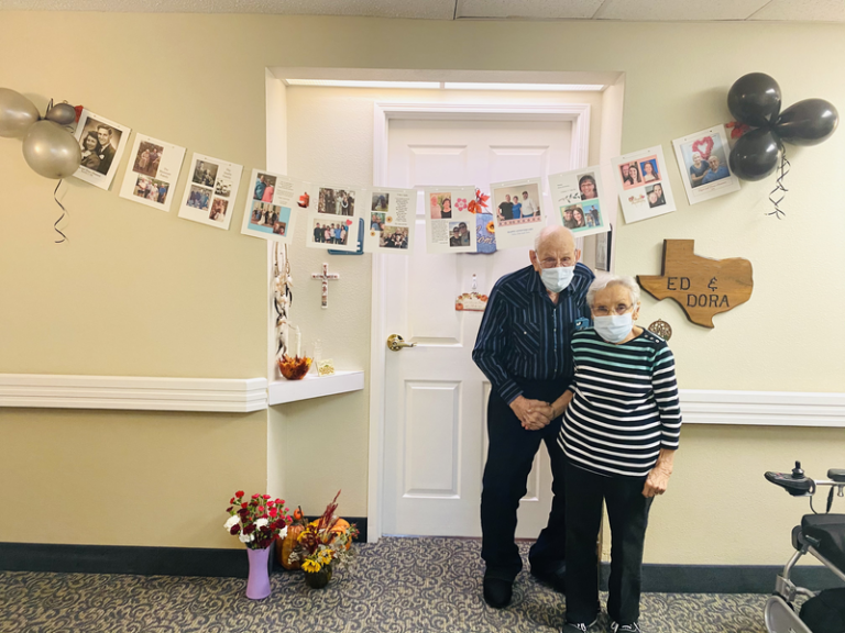 Civitas Senior Living | Senior couple holding hands
