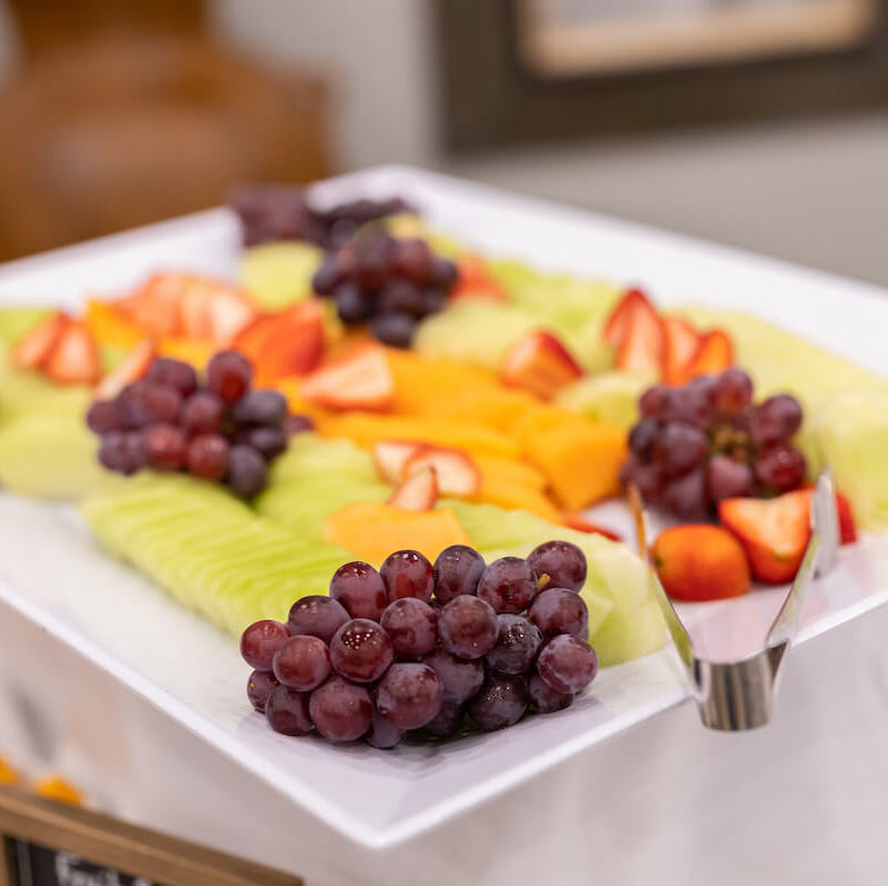 Cambridge Court | Chef-prepared platter of fruits