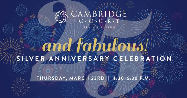 Cambridge Court | 25th Anniversary Event