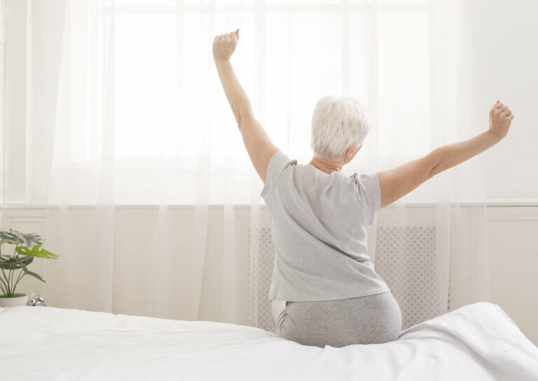 Civitas Senior Living | Senior woman stretching