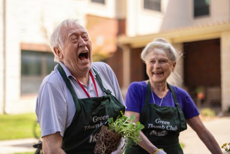 Double Creek | Seniors in the community garden