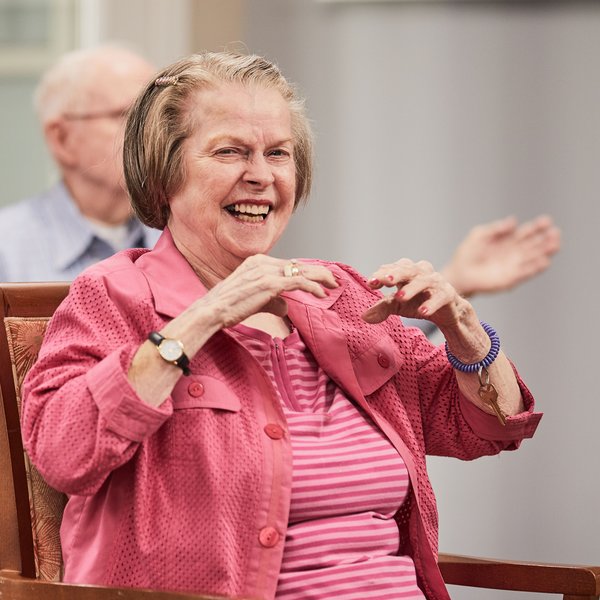 Elk Creek | Senior woman participating in activity