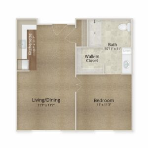 Elk Creek | Deluxe One Bedroom