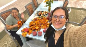 Harvest of Roanoke | Caregivers fall decorations