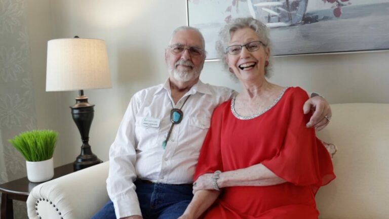 Ledgestone Senior Living | Miracle Moment for Jim and Pat