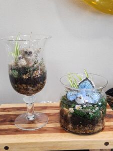Ledgestone Residents Turn “Sticks and Rocks” Into Art