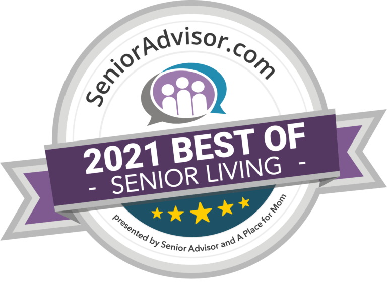 Legacy Oaks of Azle | 2021 Senior Living Award Badge