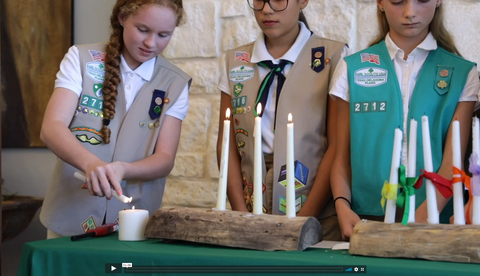 Civitas Senior Living | Girl Scouts helping with a miracle moment