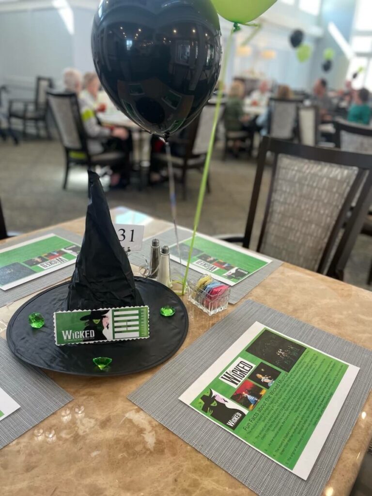 The Grand Senior Living | Wicked themed event