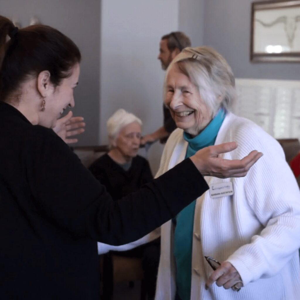 Legacy Oaks of Azle | Resident smiling during her miracle moment