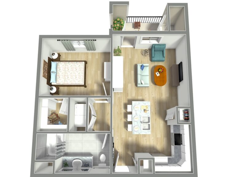 Legacy Oaks of Azle | One Bedroom