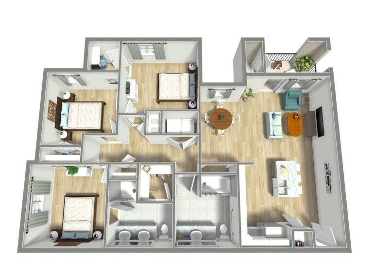 Legacy Oaks of Azle | Three Bedroom