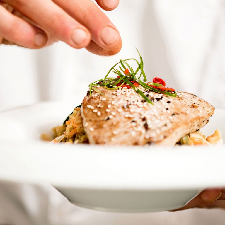 Civitas Senior Living | Professionally-plated fish