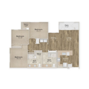 Legacy Oaks of Midlothian | Three bedroom, Independent Living