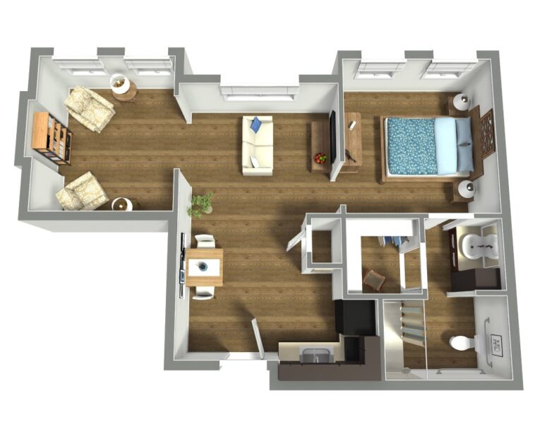 Midtowne | Assisted Living One Bedroom Deluxe