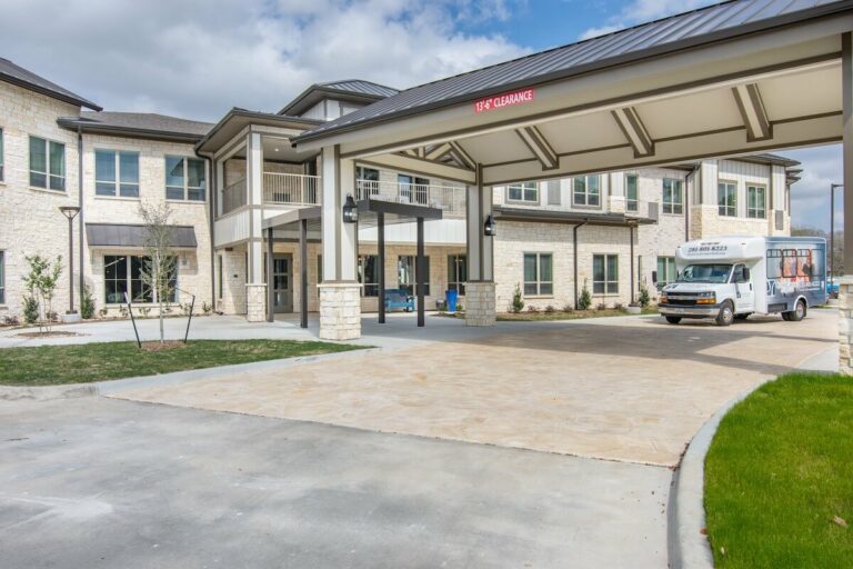 StoneCreek of Copperfield | Front entrance archway