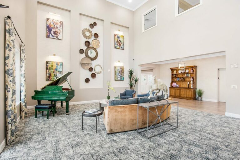 StoneCreek of Copperfield | Foyer with a piano