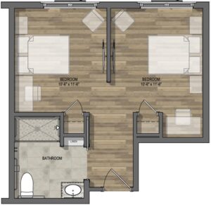 Stone Creek of Copperfield | Floorplan semi-private