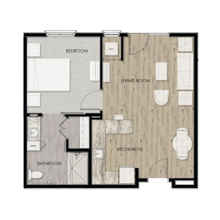 StoneCreek of Flying Horse | One Bedroom, Assisted Living