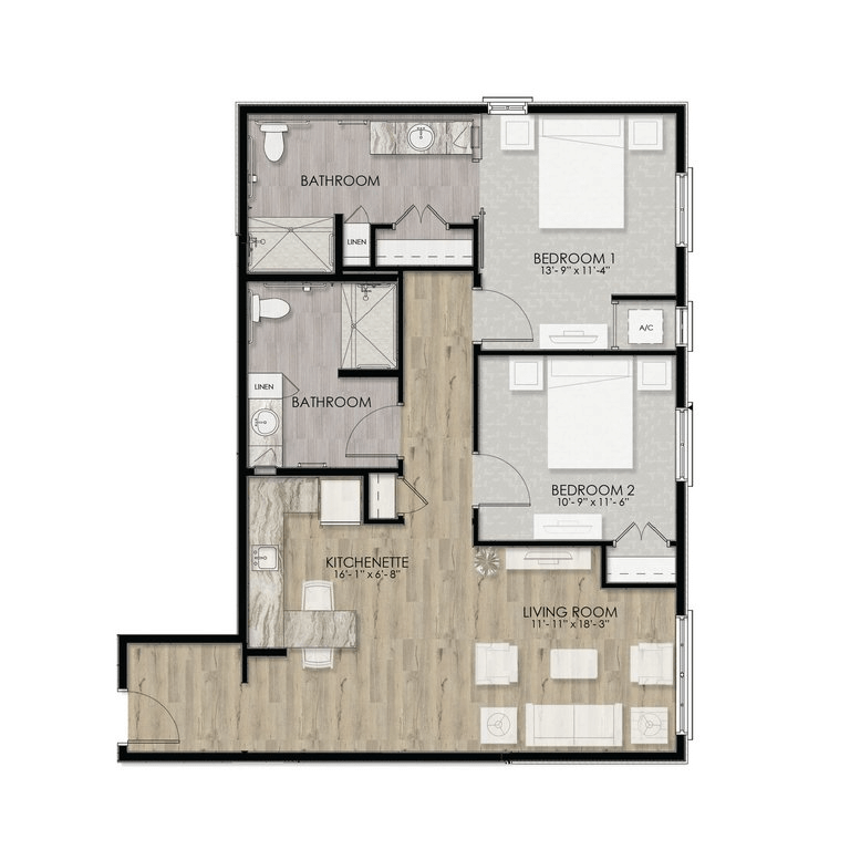 StoneCreek of Flying Horse | Two Bedroom, Assisted Living