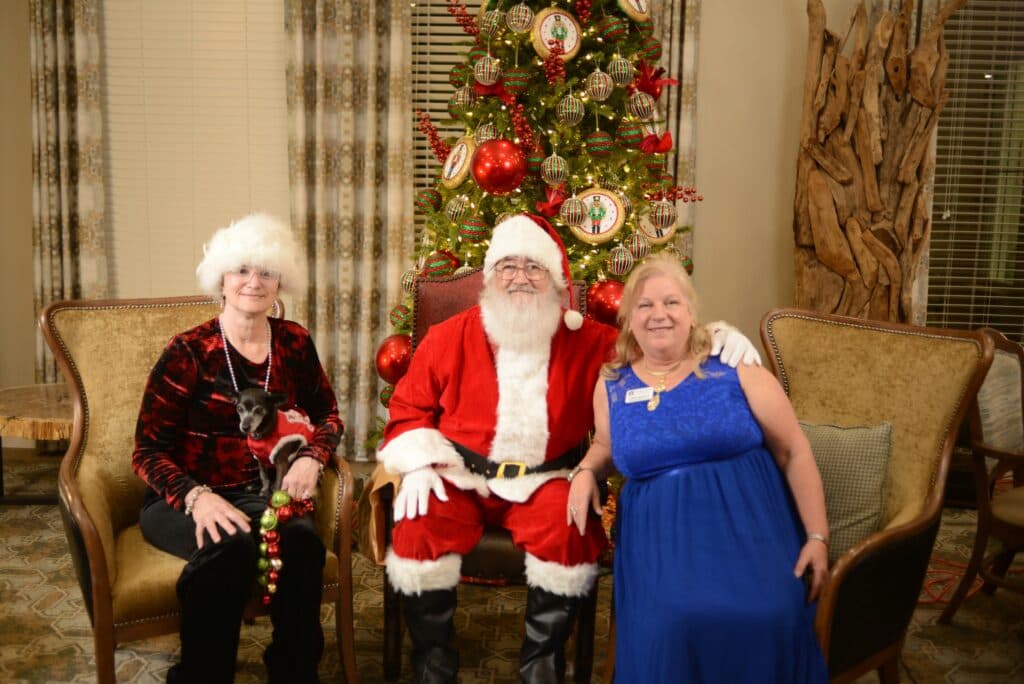 Stone Creek of Flying Horse | Santa and Mrs. Claus