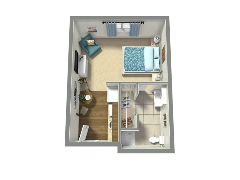 Tech Ridge Oaks | Studio Floor Plan