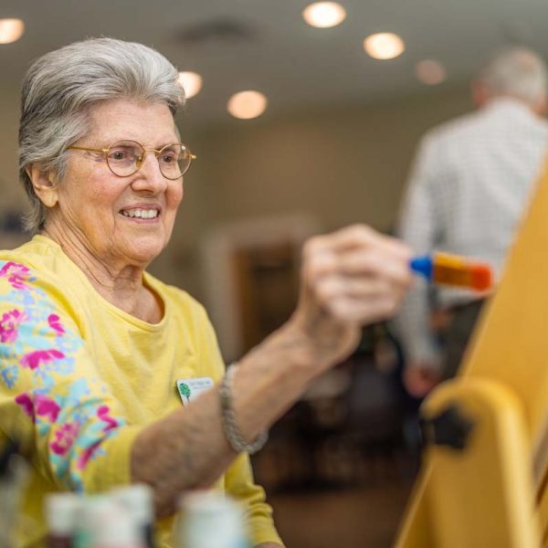 Tech Ridge Oaks | Resident painting Tech Ridge Oaks | Resident painting
