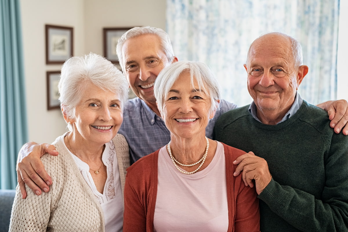 The Avenues at Fort Bend | Group of happy seniors