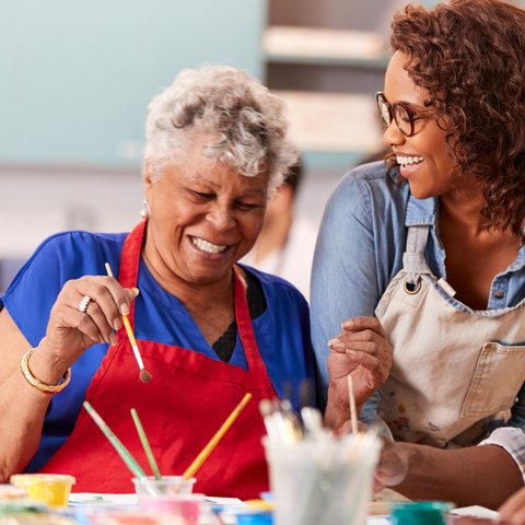 Civitas Senior Living | Senior art project