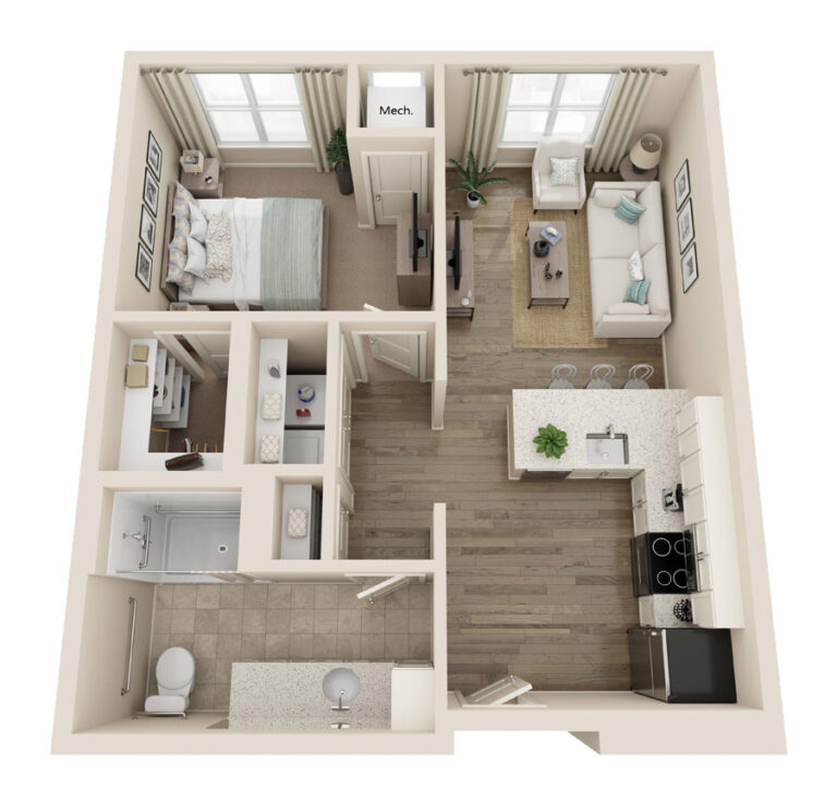 The Bluffs of Flagstaff | One Bedroom