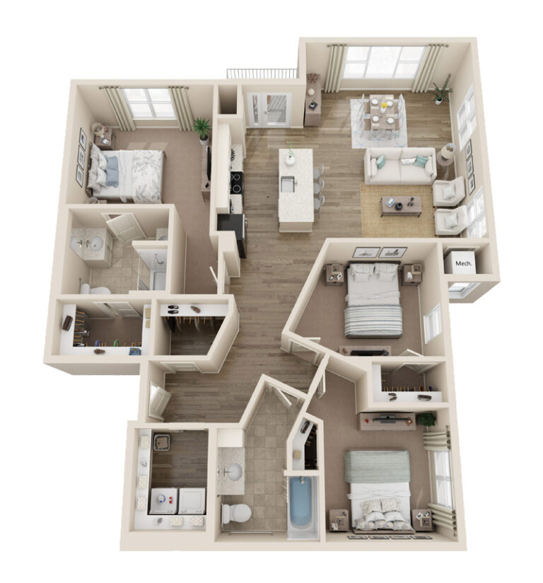 The Bluffs of Flagstaff | Three Bedroom Two Bath