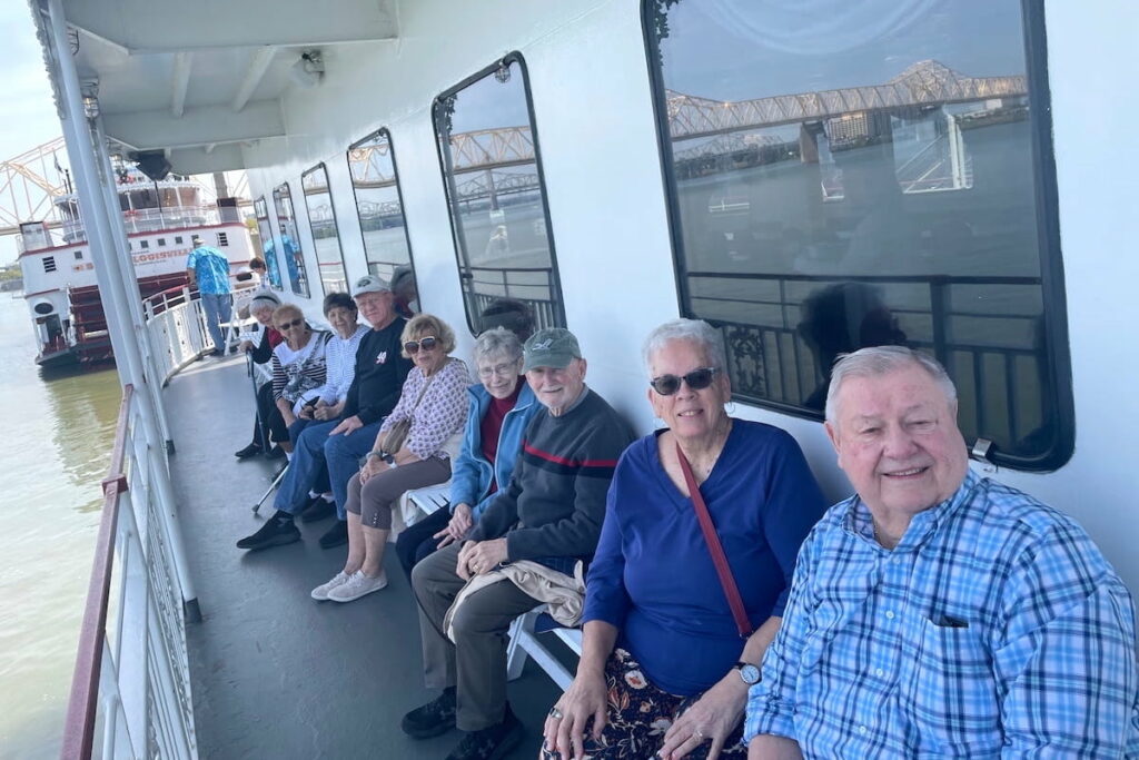 The Grand Senior Living | Seniors on a boat