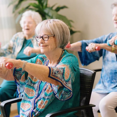 The Grand Senior Living | Senior Working Out
