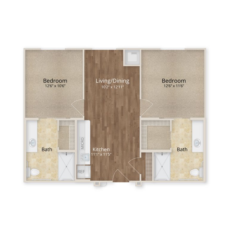 The Grandview of Chisholm | Two Bedroom