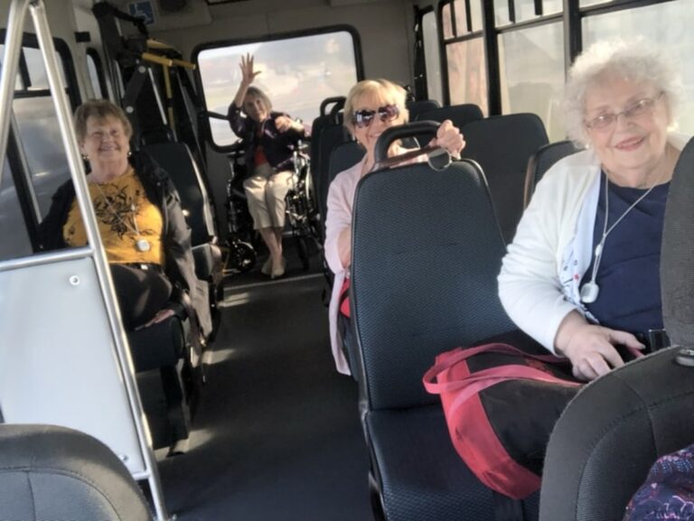 Grandview of Chisholm | Seniors on the bus