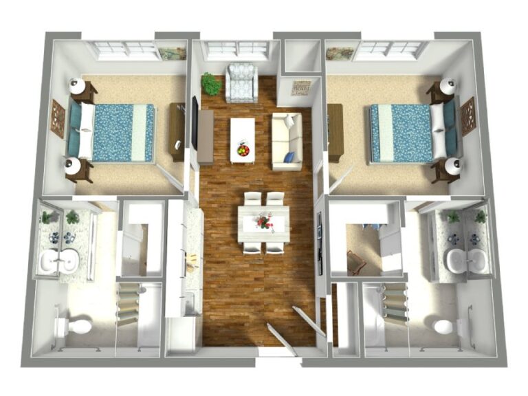 The Grandview of Chisholm Trail | Assisted Living Two Bedroom